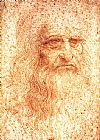 da Vinci Self Portrait by Leonardo da Vinci